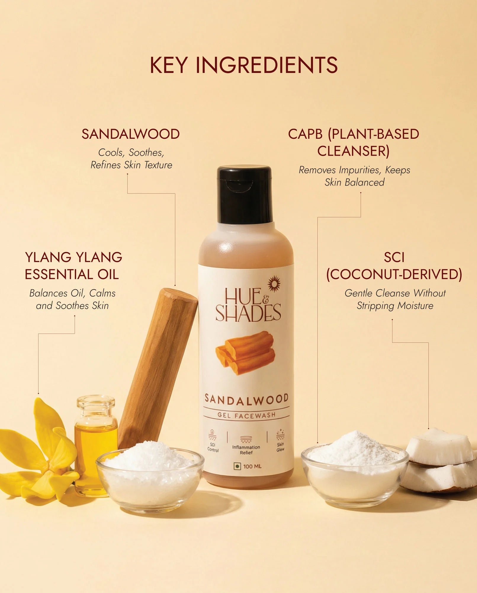 Organic Sandalwood Gel Facewash