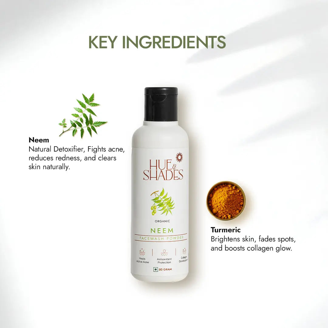 Organic Neem Facewash Powder