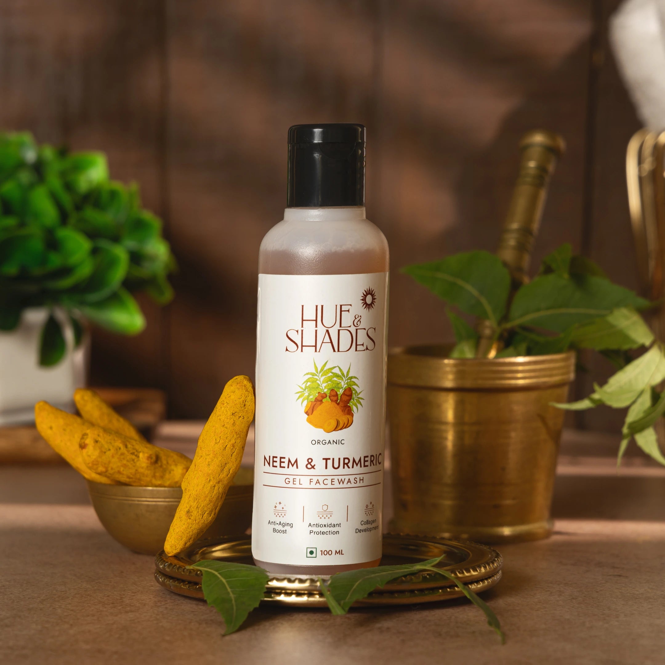 Organic Neem & Turmeric Facewash Gel