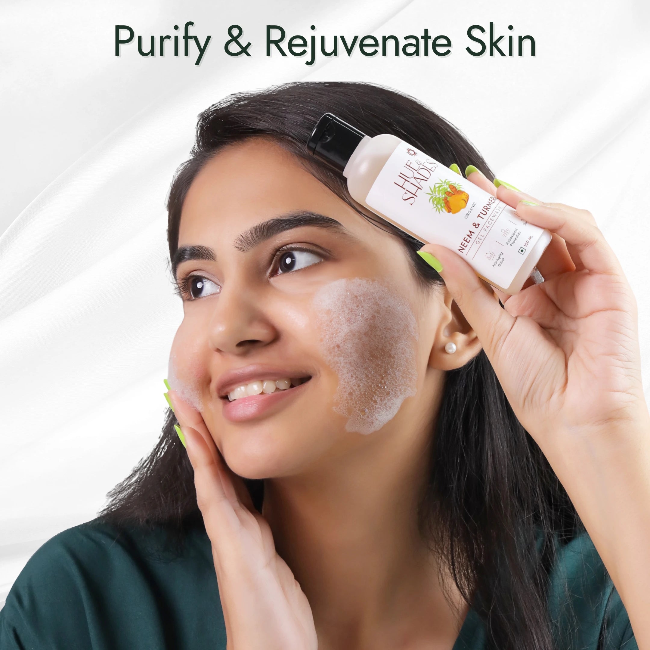 Organic Neem & Turmeric Facewash Gel