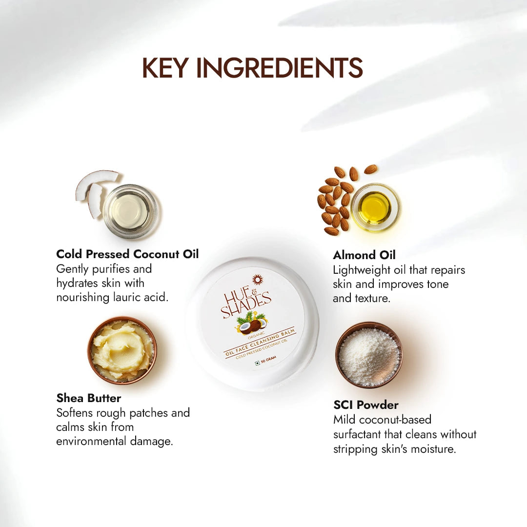 Organic Oil Face Cleansing Balm