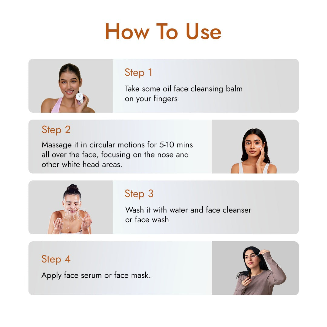 Organic Oil Face Cleansing Balm