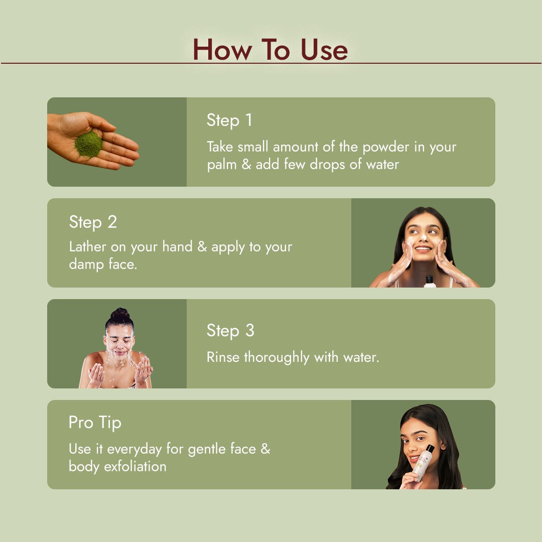 Organic Neem Facewash Powder