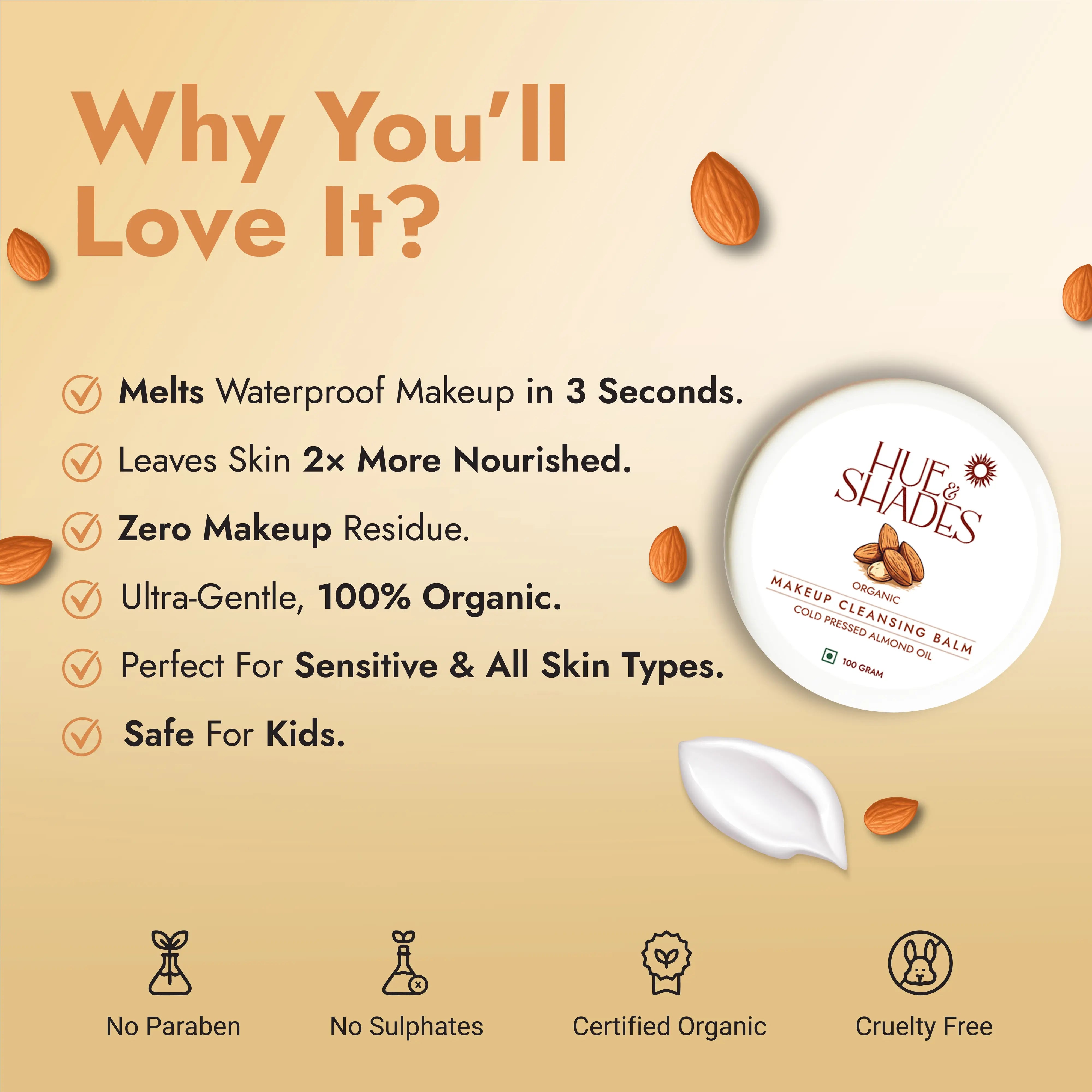 Organic Makeup Cleansing Balm