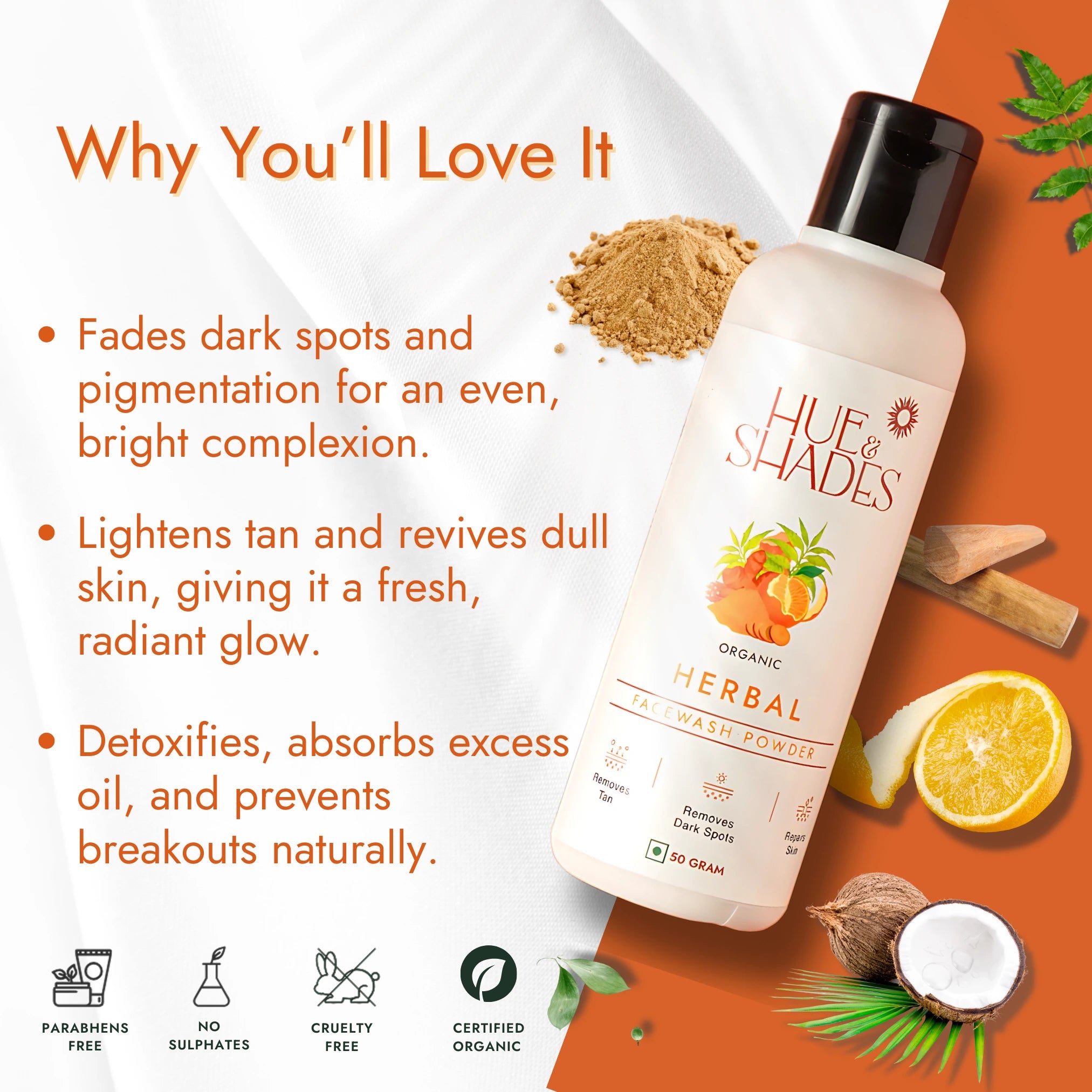 Herbal Facewash Powder
