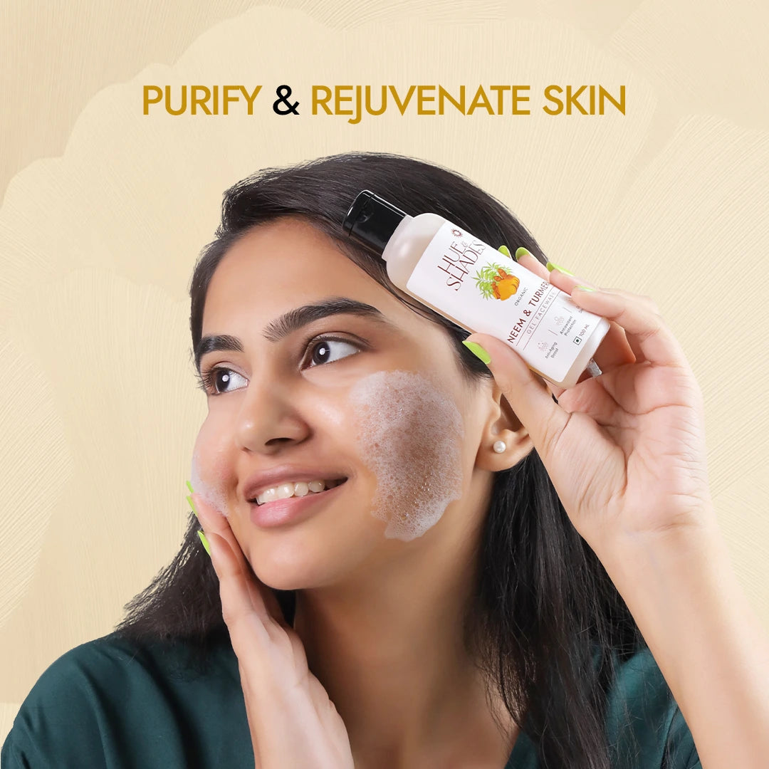 Organic Neem & Turmeric Gel Facewash