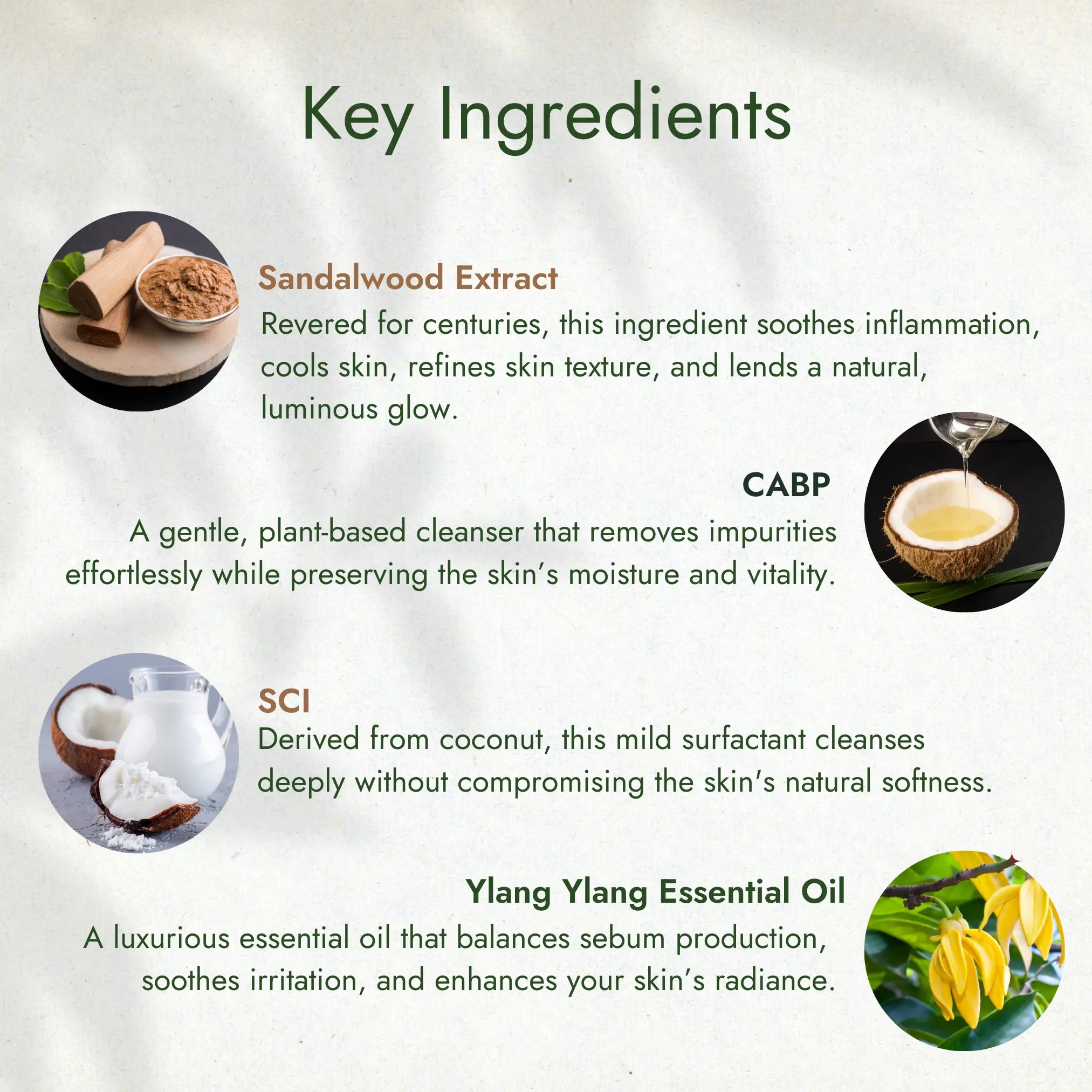 Organic Sandalwood Facewash Gel