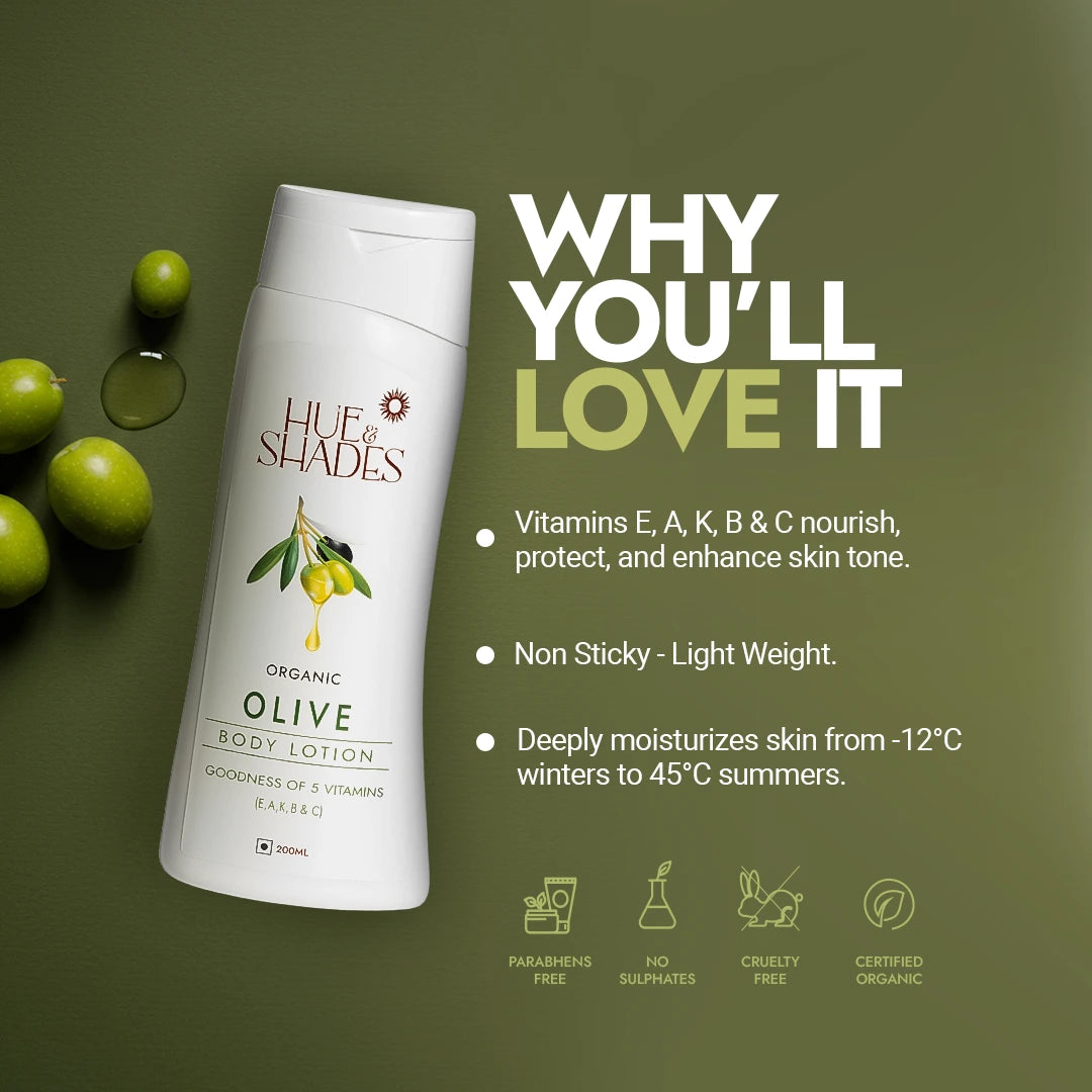 Organic Olive Body Lotion